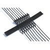 Geomalla uniaxial extruida